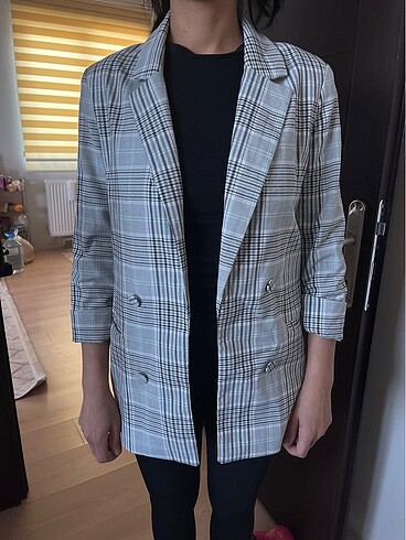 Bershka Bershka renkli blazer ceket