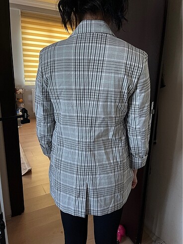 s Beden Bershka renkli blazer ceket