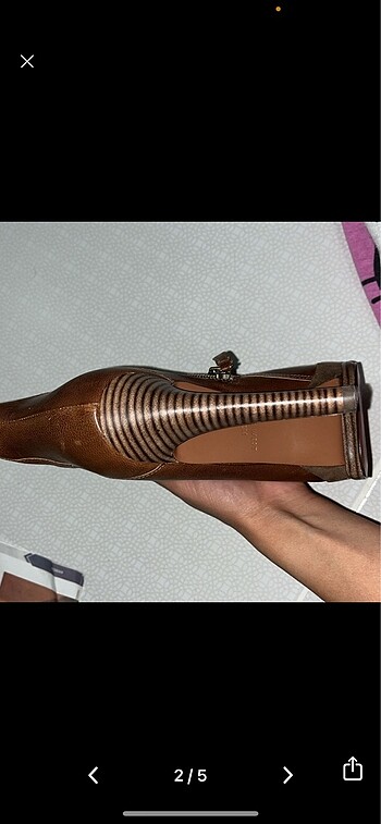 Nine West Nine west gerçek deri kahverengi bot
