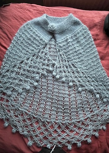 Gri el örgüsü pantolon - Görsel 3