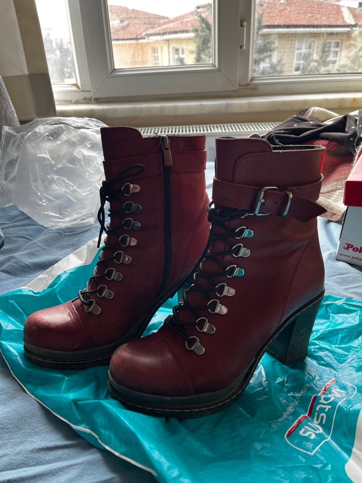 Greyder topuklu bot - Görsel 3