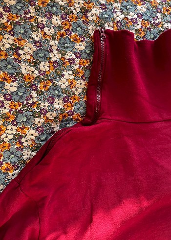 Yakası fermuarlı Sweatshirt - Görsel 3