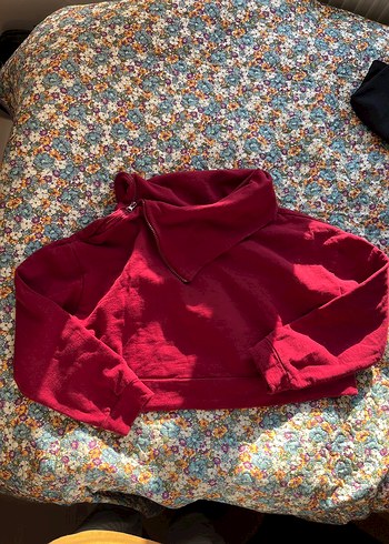 Yakası fermuarlı Sweatshirt - Görsel 4