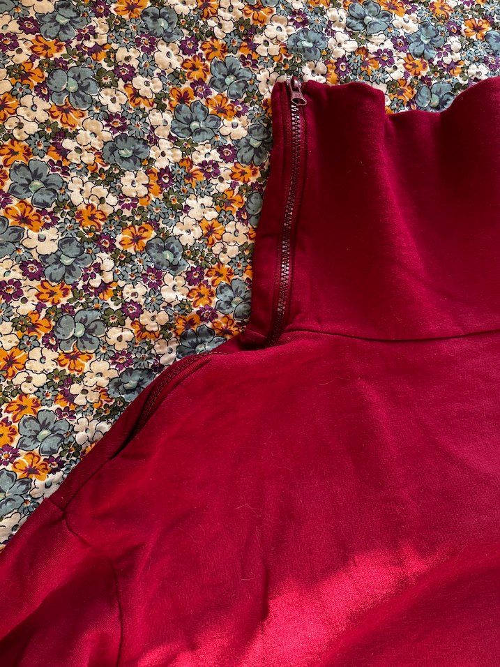 Yakası fermuarlı Sweatshirt - Görsel 3