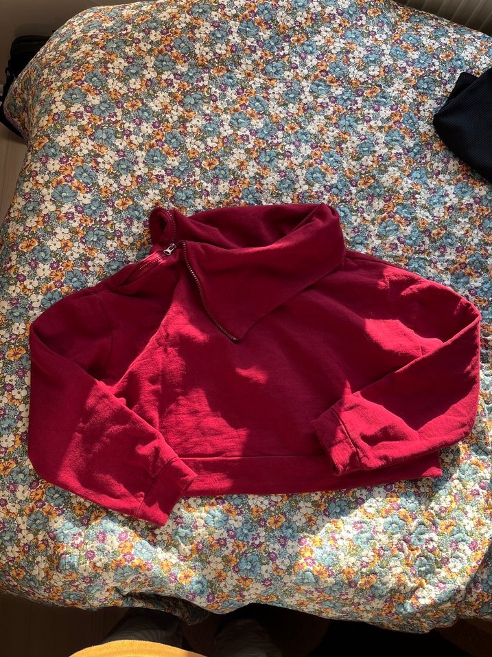 Yakası fermuarlı Sweatshirt - Görsel 4