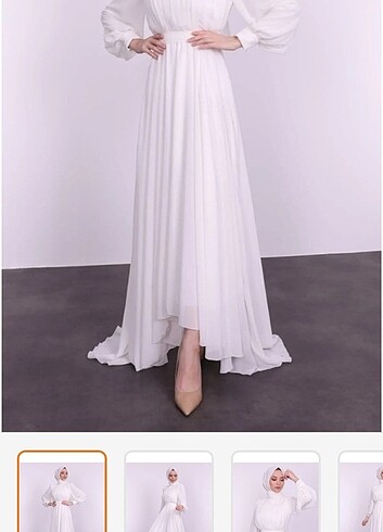 Diğer Tesettür nikah elbisesi