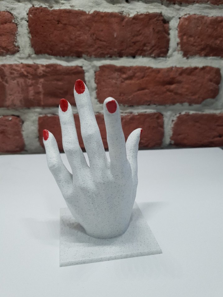 el şeklinde dekoratif takı standı - Görsel 3