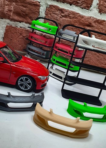 1/24 diorama raf ve tampon - Görsel 5