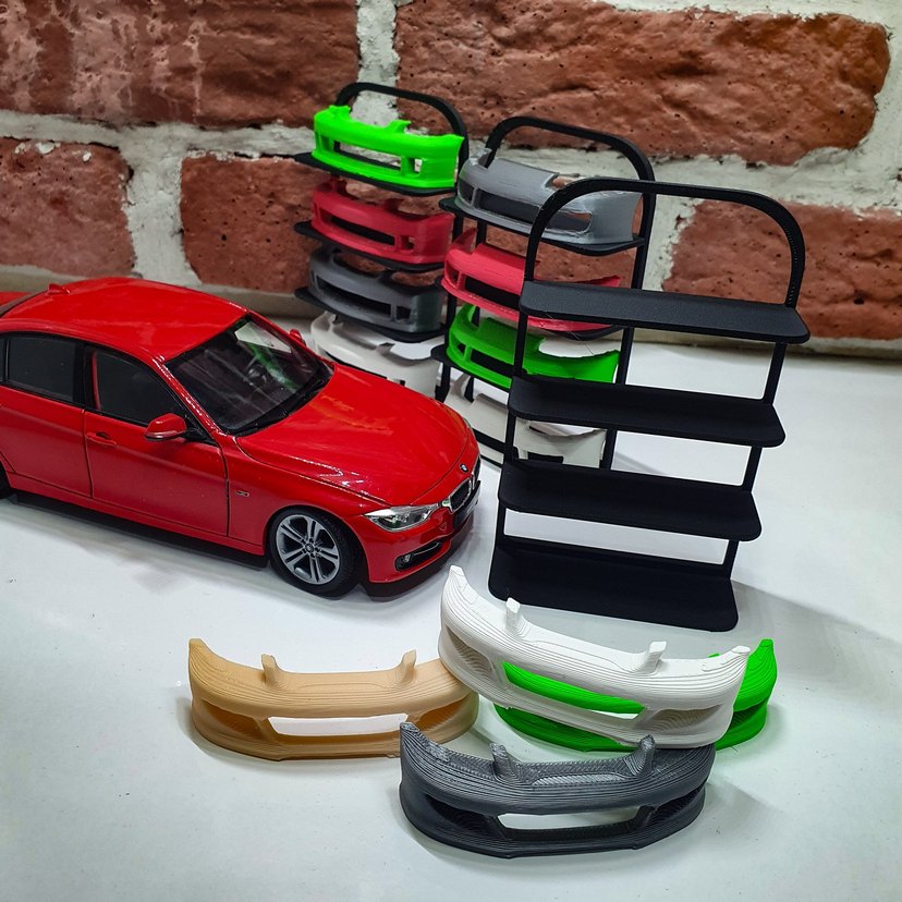 1/24 diorama raf ve tampon - Görsel 4