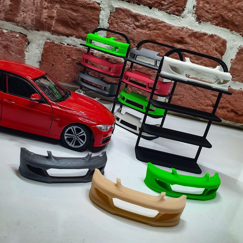 1/24 diorama raf ve tampon - Görsel 5