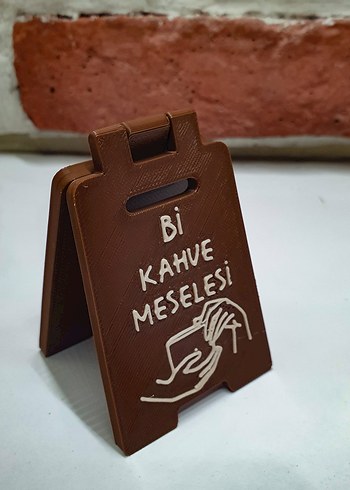 bi kahve meselesi masa tabelası - Görsel 4