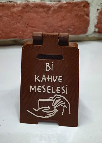 bi kahve meselesi masa tabelası - Görsel 5
