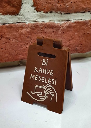 bi kahve meselesi masa tabelası - Görsel 2