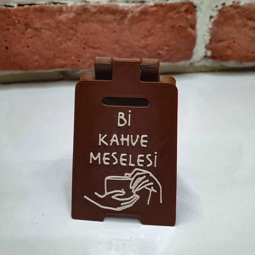 bi kahve meselesi masa tabelası - Görsel 5