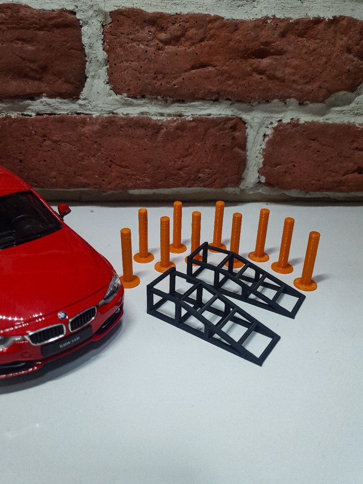 diecast duba ve rampa - Görsel 3