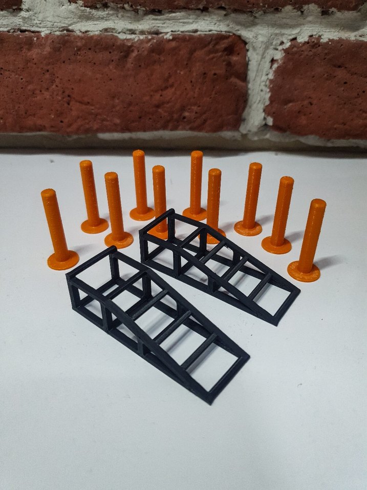 diecast duba ve rampa - Görsel 2