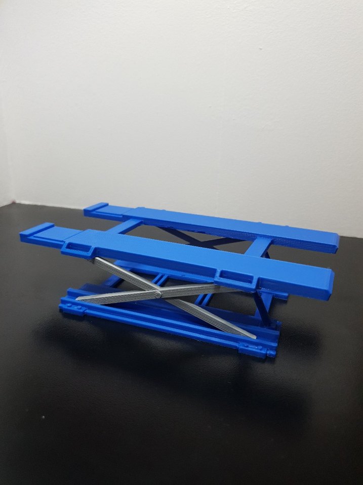 1:24 diecast araç lift i - Görsel 3