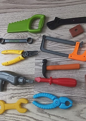 Renkli Eğitici Oyuncak Tamir Aletleri Seti