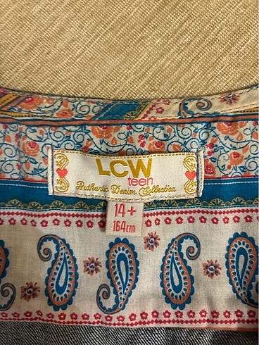 13-14 Yaş Beden Lc Waikiki kot ceket