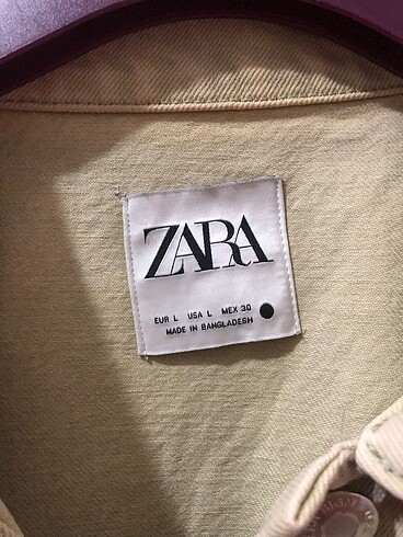 Zara ZARA KOT GÖMLEK