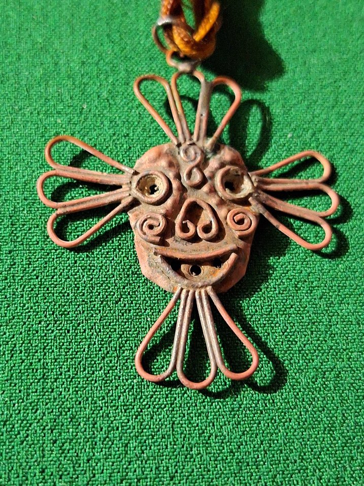 antika bronz kolye - Görsel 2