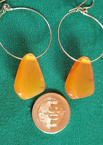 kehribar küpe - Görsel 6