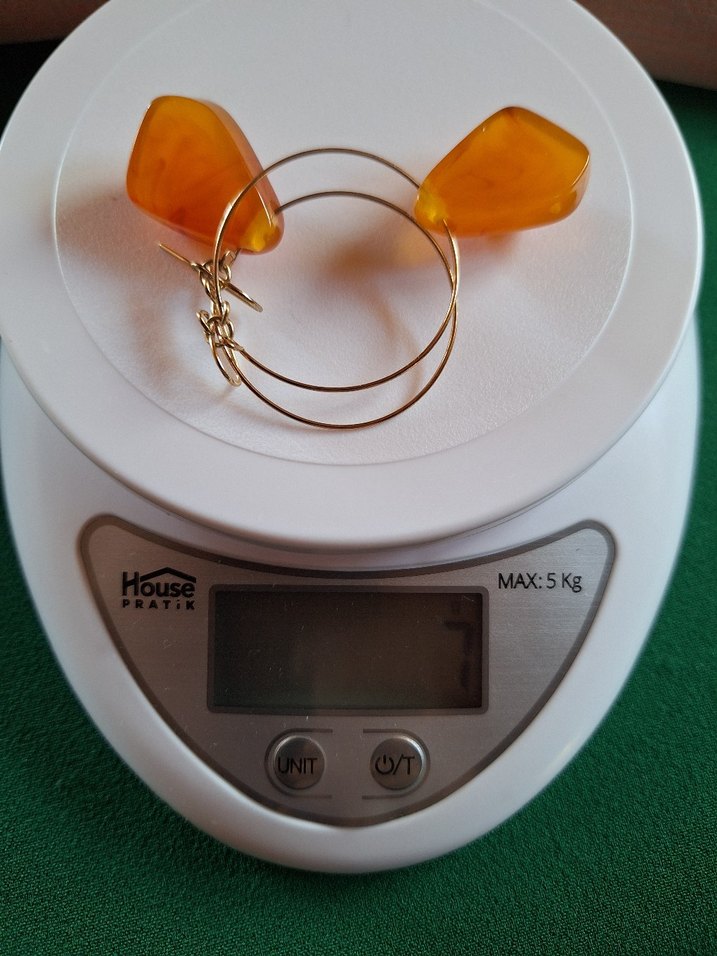 kehribar küpe - Görsel 5