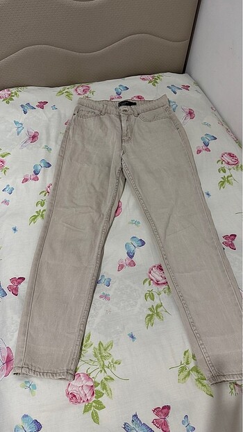 36 Beden camel Renk Kot pantolon
