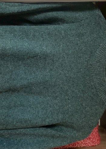 Bohem Gri Örgü Kadın Kazak - Görsel 3