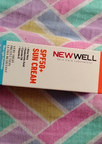Newwell güneş kremi - Görsel 2