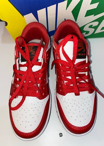 Nike Kırmızı Siyah Kadın Spor Ayakkabı - Görsel 3