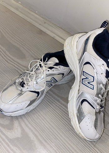 New Balance Beyaz Gri Platform Spor Ayakkabı - Görsel 3