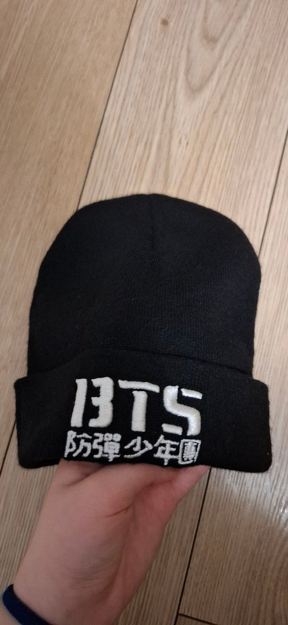 Siyah Örgü BTS Kadın Bere POSTER HEDİYE - Görsel 2