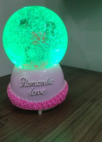 Işıklı müzikli kar küresi  - Görsel 2