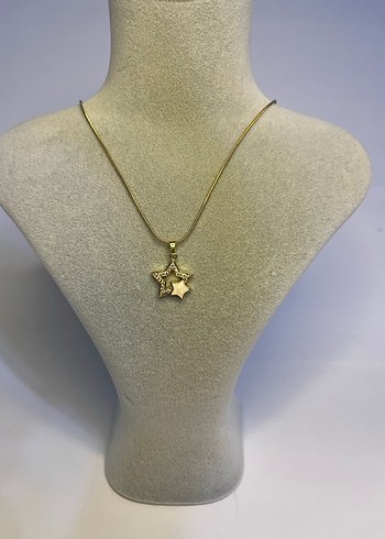 Çelik YILDIZ KOLYE - Görsel 4