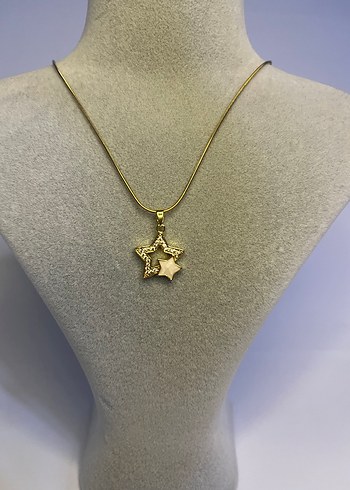 Çelik YILDIZ KOLYE - Görsel 5