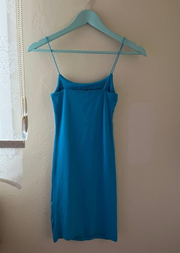 Zara basic askılı elbise - Görsel 4