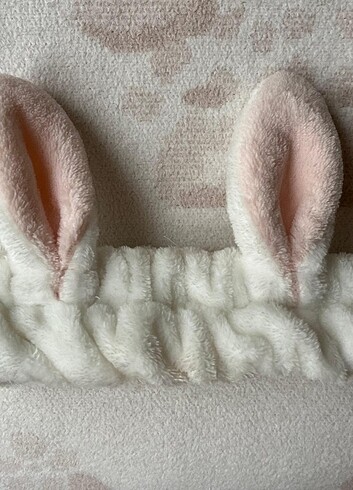 Tavşan coquette saç bandı yüz yıkama - Görsel 2