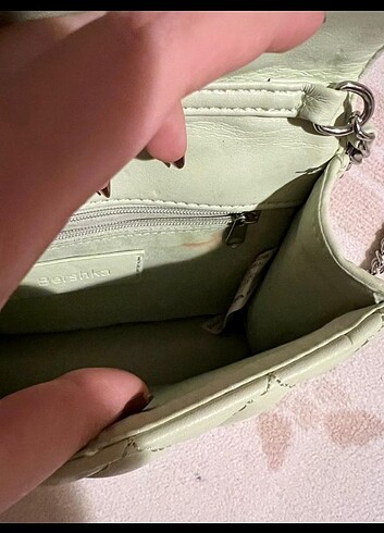 Bershka yeşil çanta - Görsel 5