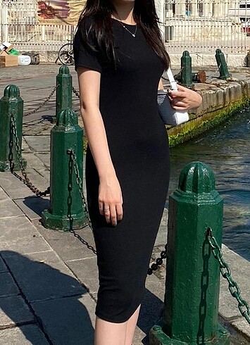 LC Waikiki LCW SİYAH ELBİSE