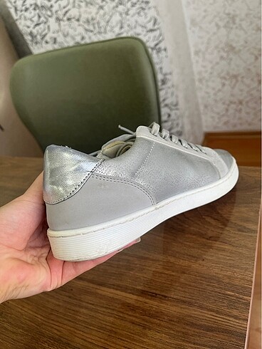 39 Beden gri Renk GRİ SPOR AYAKKABI SNEAKER 39 NUMARA