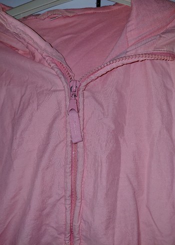 Pembe Kadın yağmurluk - Görsel 2