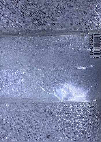 apple12Şeffaf Beyaz Telefon Kılıfı - Görsel 2