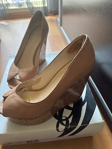 Nine West Nine west burnu açık ayakkabı