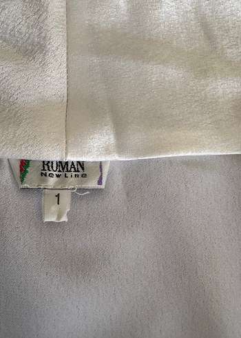 Beyaz şal yaka saten crop Bluz - Görsel 7