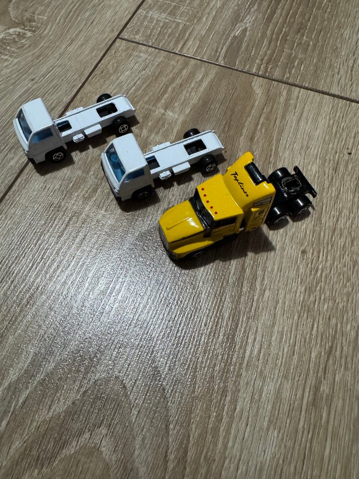 Renkli Mini Oyuncak Araba ve Motosiklet Seti - Görsel 3