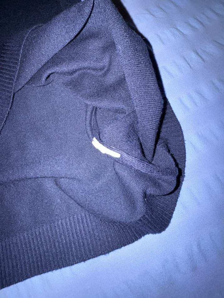 Lacıvert bogazlı ınce uzun kazak - Görsel 4