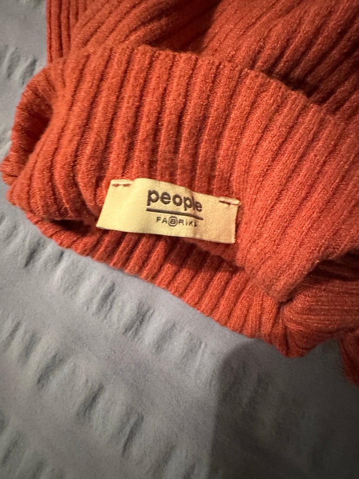 Bogazlı esnek kazak - Görsel 5