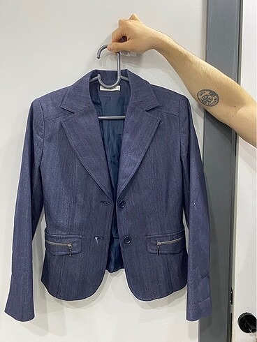 Denim blazer