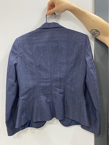 Zara Denim blazer